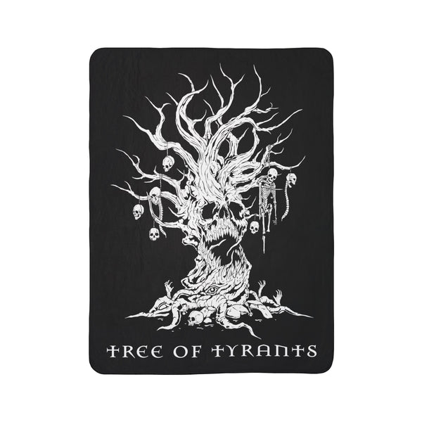 Tree of Tyrants V2 Fleece Sherpa Blanket