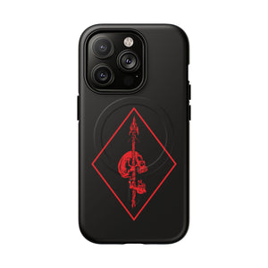 Pierced (Red) Tough Magnetic Phone Case - iPhone