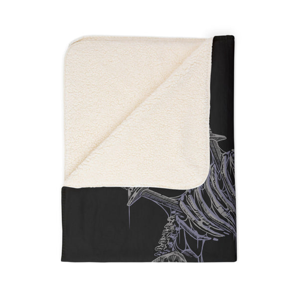 Martyr of Betrayal Fleece Sherpa Blanket