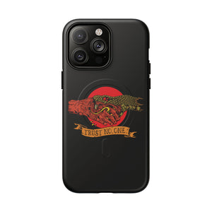 Trust No One Tough Magnetic Phone Case - iPhone
