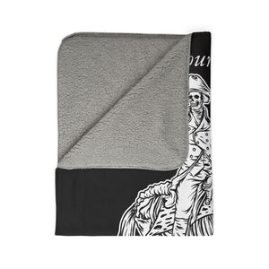 Pissed off Georgie Fleece Sherpa Blanket