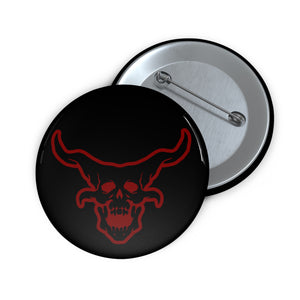OG Demon Head Black/Red Pin