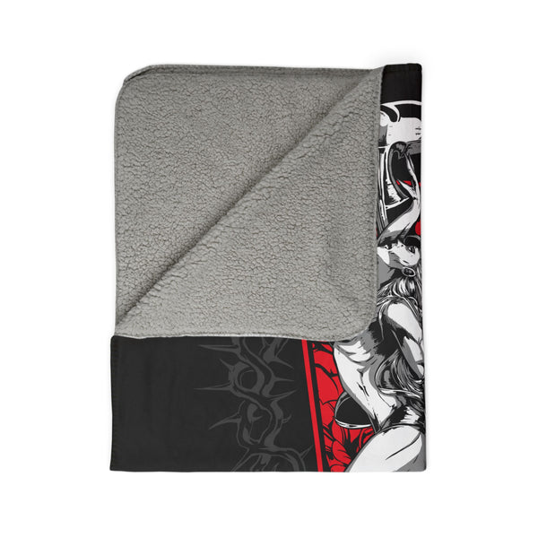 Crypt Countess V2 Fleece Sherpa Blanket