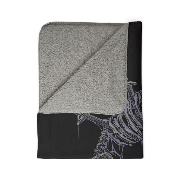 Martyr of Betrayal Fleece Sherpa Blanket
