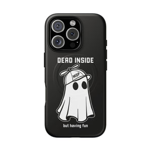 Dead Inside Tough Magnetic Phone Case - iPhone