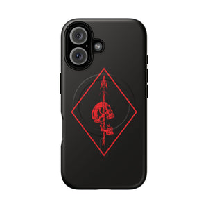 Pierced (Red) Tough Magnetic Phone Case - iPhone