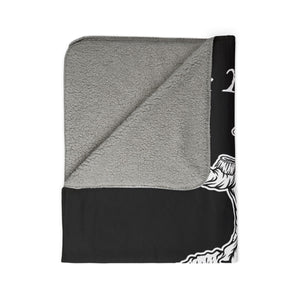 Pissed off Georgie Fleece Sherpa Blanket