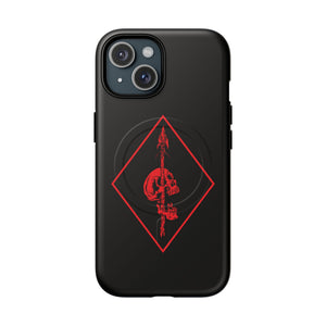 Pierced (Red) Tough Magnetic Phone Case - iPhone