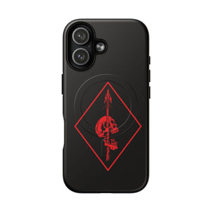 Pierced (Red) Tough Magnetic Phone Case - iPhone