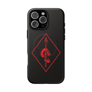 Pierced (Red) Tough Magnetic Phone Case - iPhone