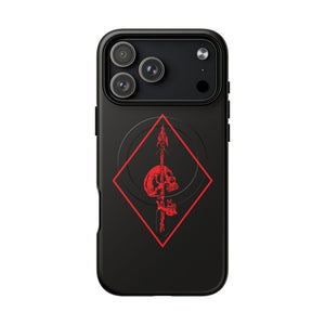 Pierced (Red) Tough Magnetic Phone Case - iPhone
