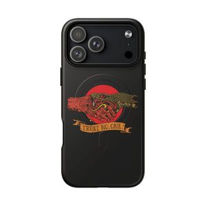 Trust No One Tough Magnetic Phone Case - iPhone