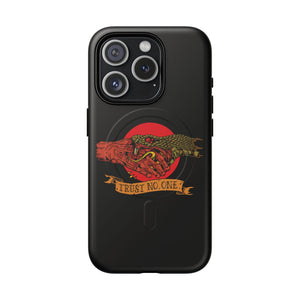 Trust No One Tough Magnetic Phone Case - iPhone