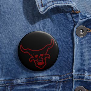 OG Demon Head Black/Red Pin