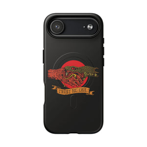 Trust No One Tough Magnetic Phone Case - iPhone