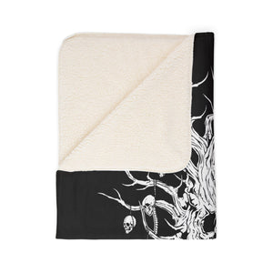 Tree of Tyrants V2 Fleece Sherpa Blanket