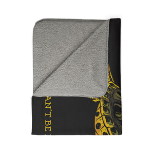 War Turtle Fleece Sherpa Blanket