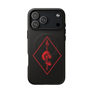 Pierced (Red) Tough Magnetic Phone Case - iPhone