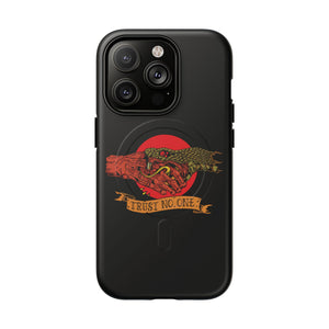Trust No One Tough Magnetic Phone Case - iPhone