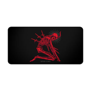 Devil's Due Desk Mat