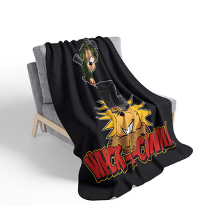 Comrade Crusher Fleece Sherpa Blanket