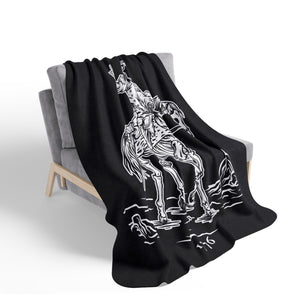 Pissed off Georgie Fleece Sherpa Blanket