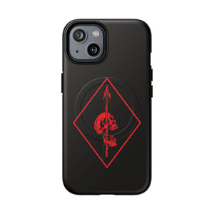 Pierced (Red) Tough Magnetic Phone Case - iPhone