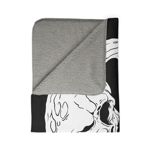Through the Darkness Fleece Sherpa Blanket