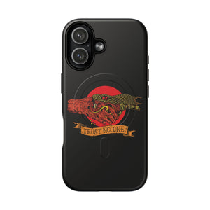 Trust No One Tough Magnetic Phone Case - iPhone