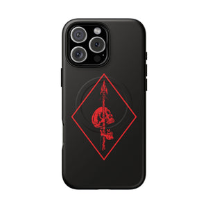 Pierced (Red) Tough Magnetic Phone Case - iPhone