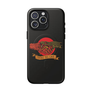 Trust No One Tough Magnetic Phone Case - iPhone