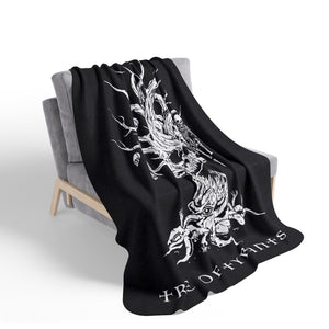Tree of Tyrants V2 Fleece Sherpa Blanket