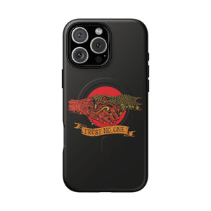 Trust No One Tough Magnetic Phone Case - iPhone