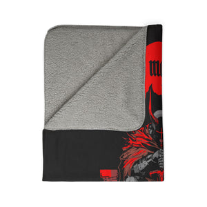 Checkmate Fleece Sherpa Blanket
