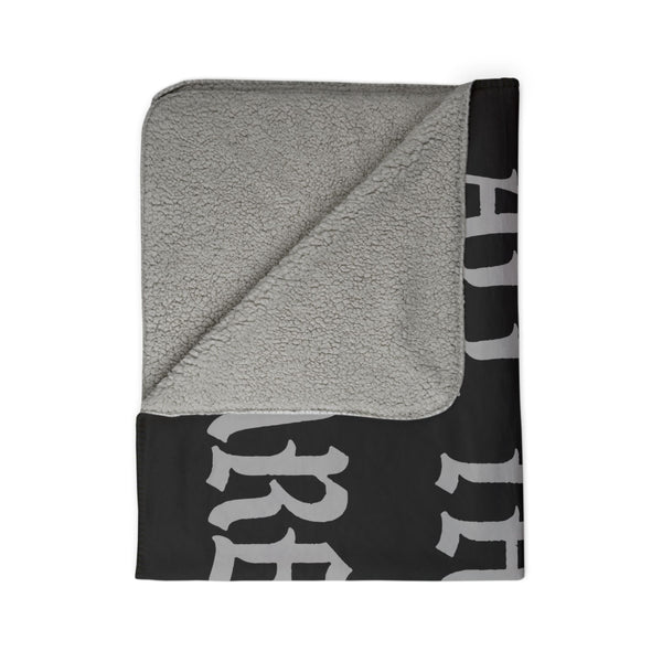 Hell is Empty Fleece Sherpa Blanket - Black