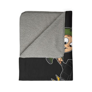 Comrade Crusher Fleece Sherpa Blanket