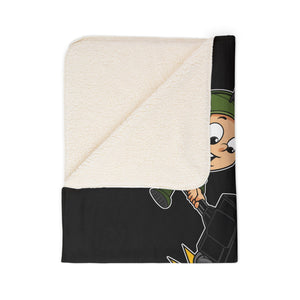 Comrade Crusher Fleece Sherpa Blanket