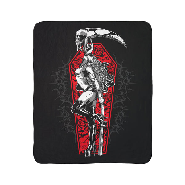 Crypt Countess V2 Fleece Sherpa Blanket