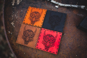 Oni Leather Patch