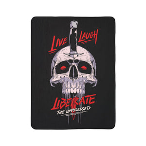 Liberate Fleece Sherpa Blanket