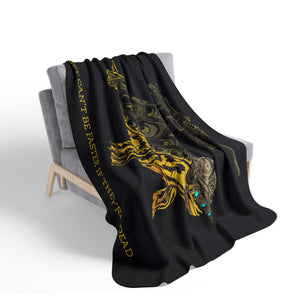 War Turtle Fleece Sherpa Blanket