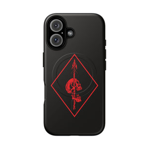Pierced (Red) Tough Magnetic Phone Case - iPhone