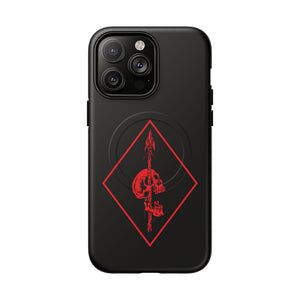 Pierced (Red) Tough Magnetic Phone Case - iPhone