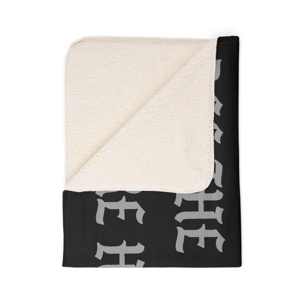 Hell is Empty Fleece Sherpa Blanket - Black