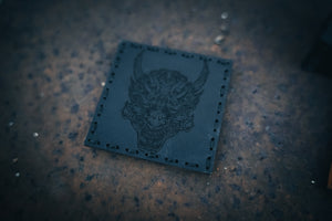 Oni Leather Patch