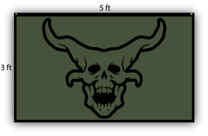 OG Demon Head Flag