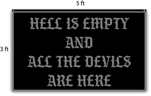 Hell is Empty Flag