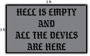 Hell is Empty Flag