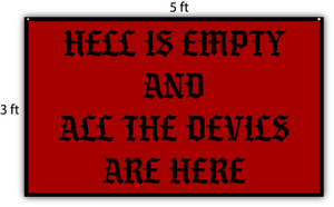 Hell is Empty Flag