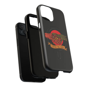 Trust No One Tough Magnetic Phone Case - iPhone